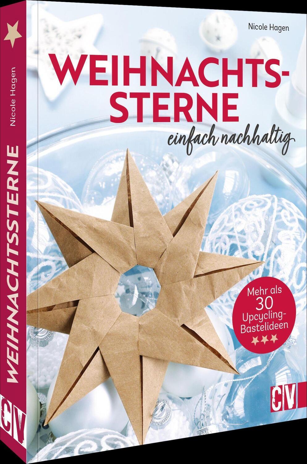 Cover: 9783838838496 | Weihnachtssterne - einfach nachhaltig | Nicole Hagen | Taschenbuch