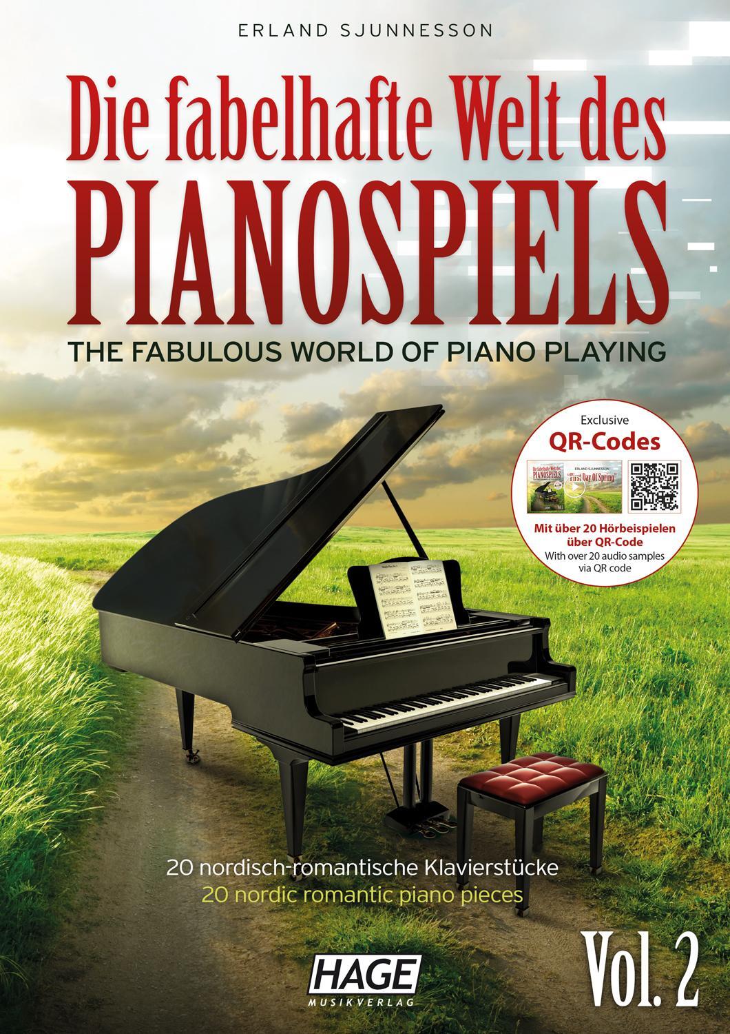 Cover: 9783866262942 | Die fabelhafte Welt des Pianospiels Vol. 2 mit CD | Erland Sjunnesson