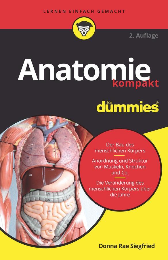 Cover: 9783527719396 | Anatomie kompakt für Dummies | Den menschlichen Körper verstehen