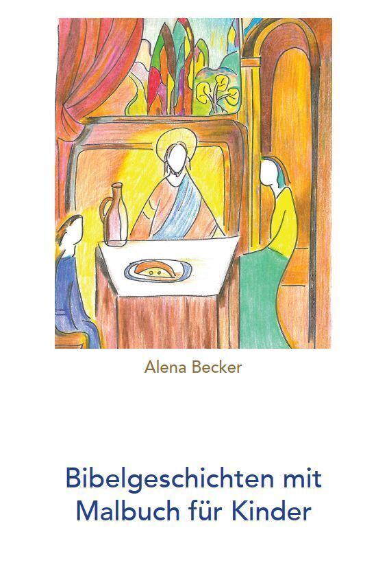 Cover: 9783966985048 | Bibelgeschichten mit Malbuch für Kinder | Alena Becker | Taschenbuch