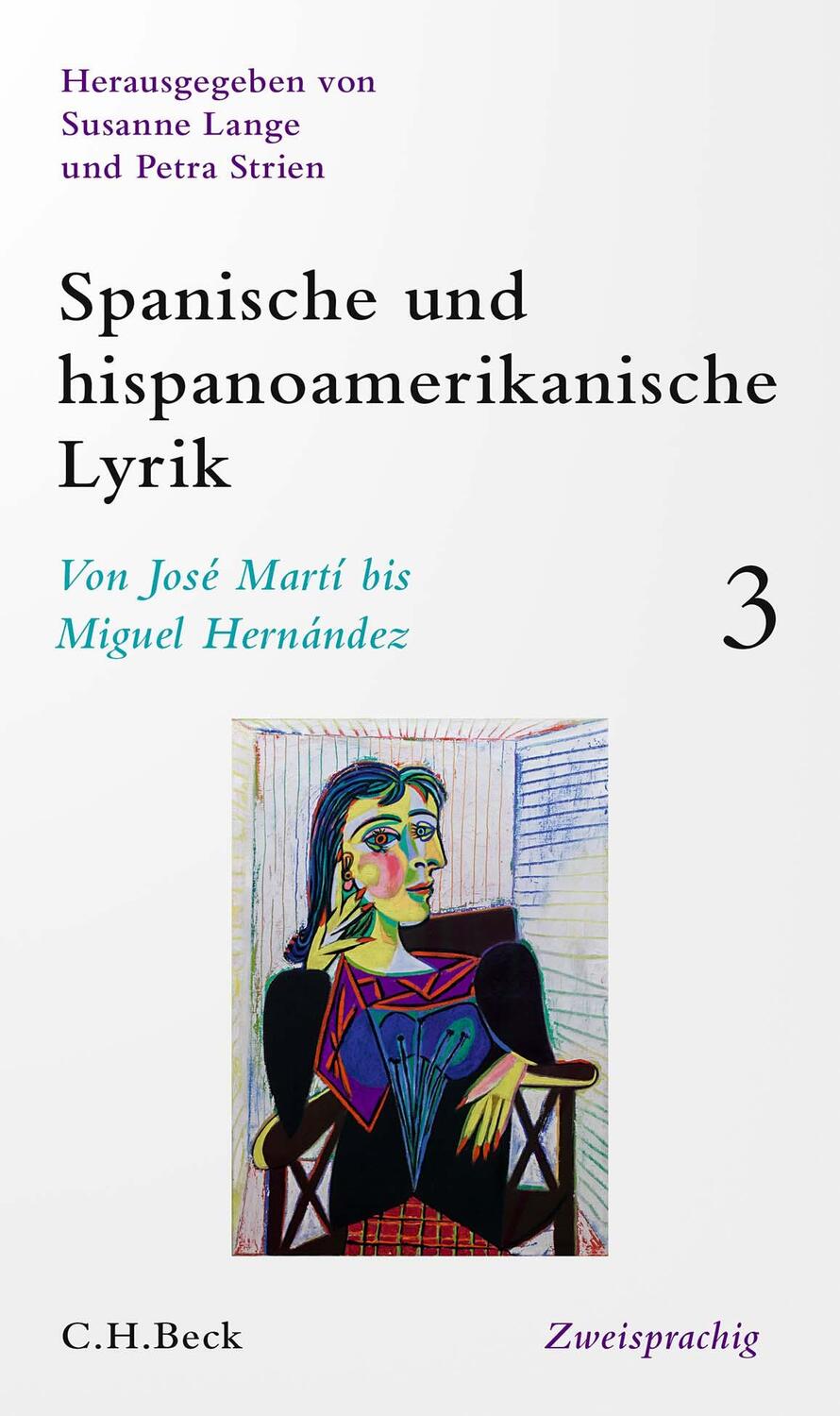 Cover: 9783406783531 | Spanische und hispanoamerikanische Lyrik Bd. 3: Von José Martí bis...