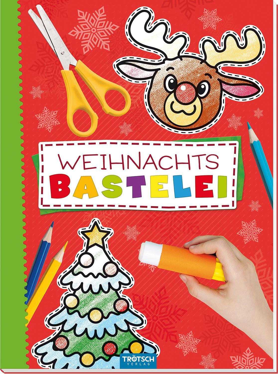 Cover: 9783965523104 | Trötsch Bastelbuch mit Bastelbögen Weihnachtsbastelei | KG | Buch