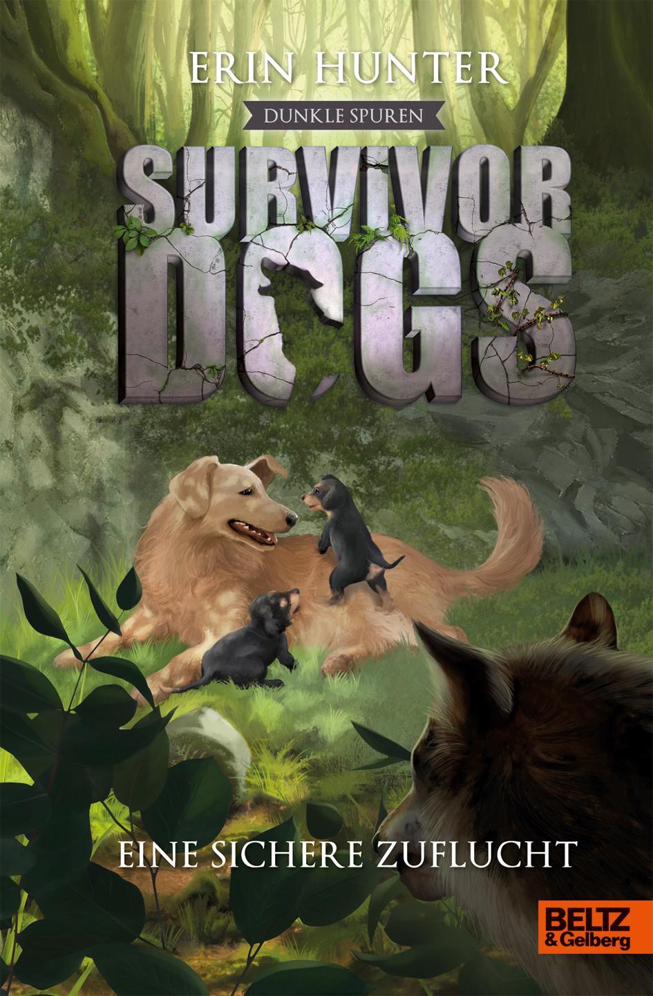 Cover: 9783407754394 | Survivor Dogs II 05. Dunkle Spuren. Eine sichere Zuflucht | Hunter