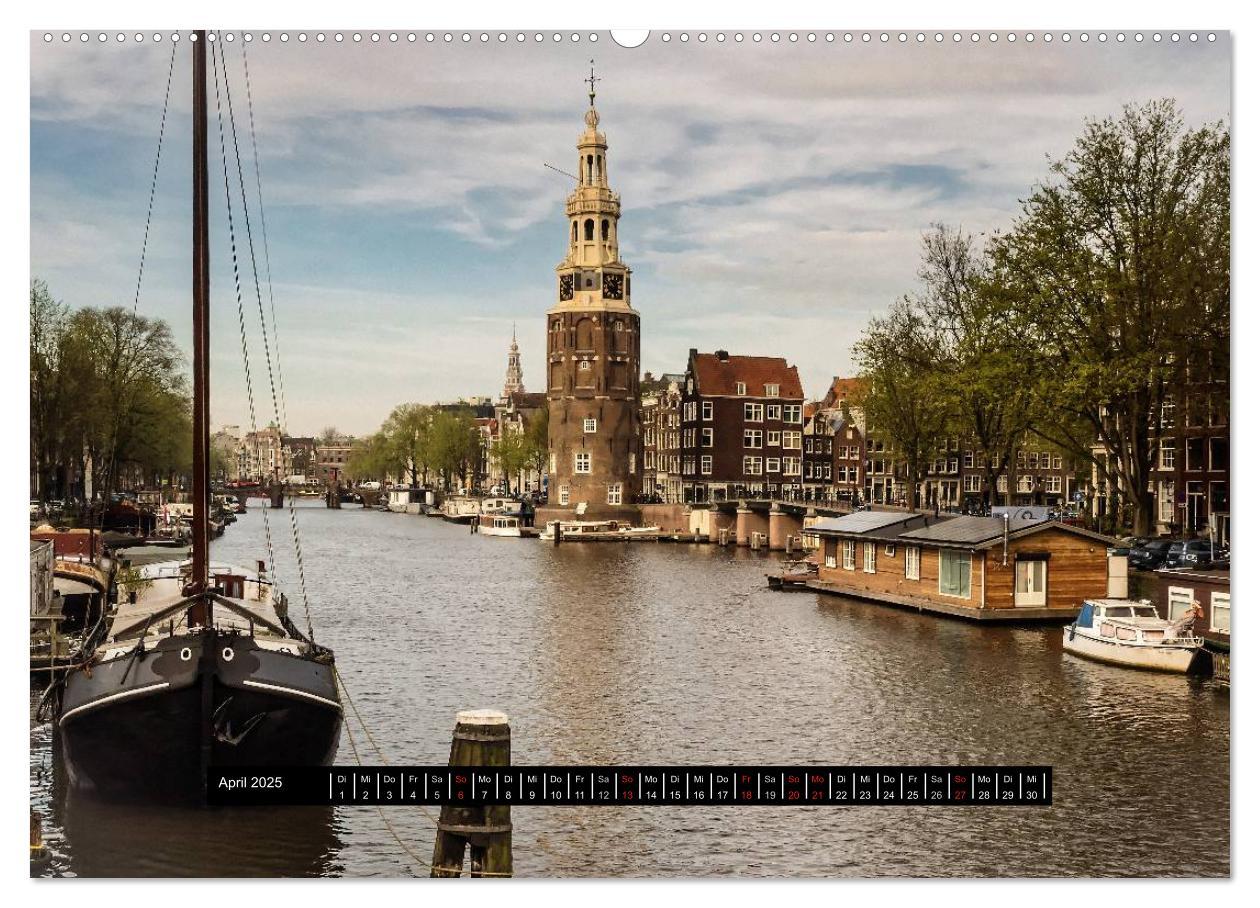 Bild: 9783435609444 | Amsterdam - Impressionen aus dem Grachtengordel (Wandkalender 2025...