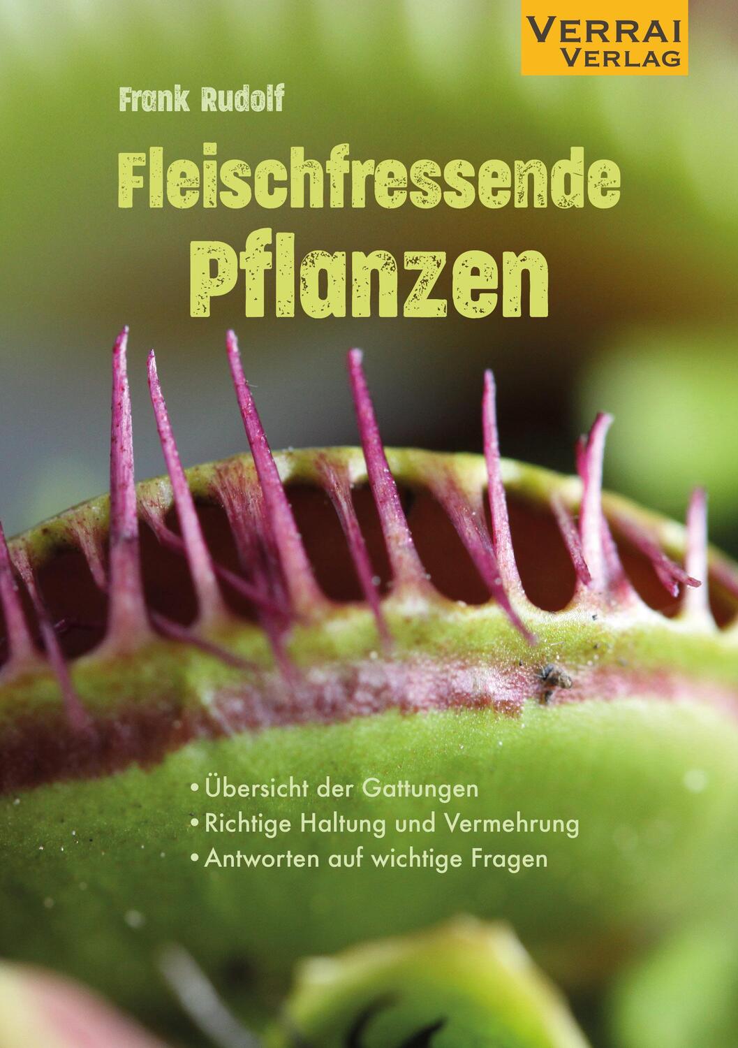 Cover: 9783910919082 | Fleischfressende Pflanzen | Frank Rudolf | Taschenbuch | 132 S. | 2024