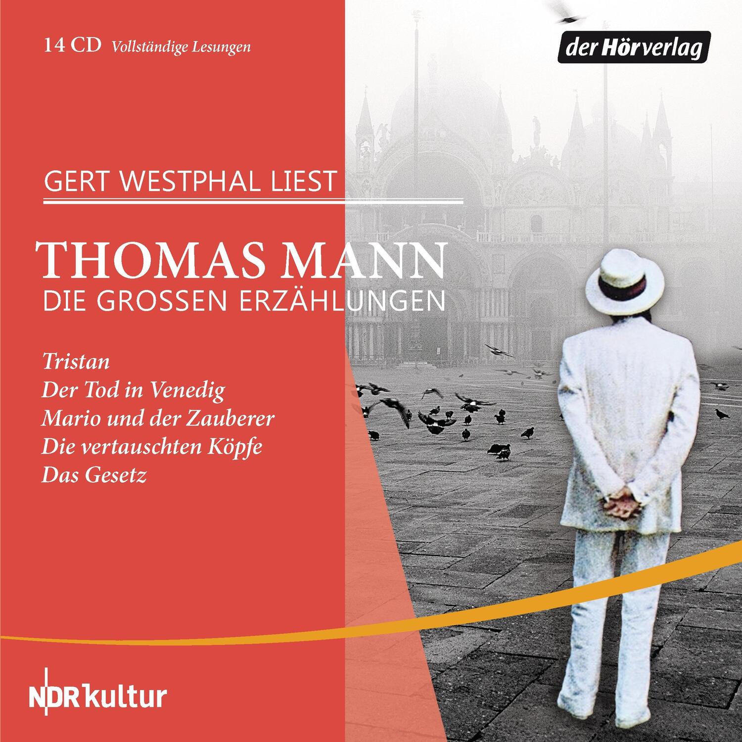 Cover: 9783844511659 | Die großen Erzählungen | Thomas Mann | Audio-CD | 14 Audio-CDs | 2013
