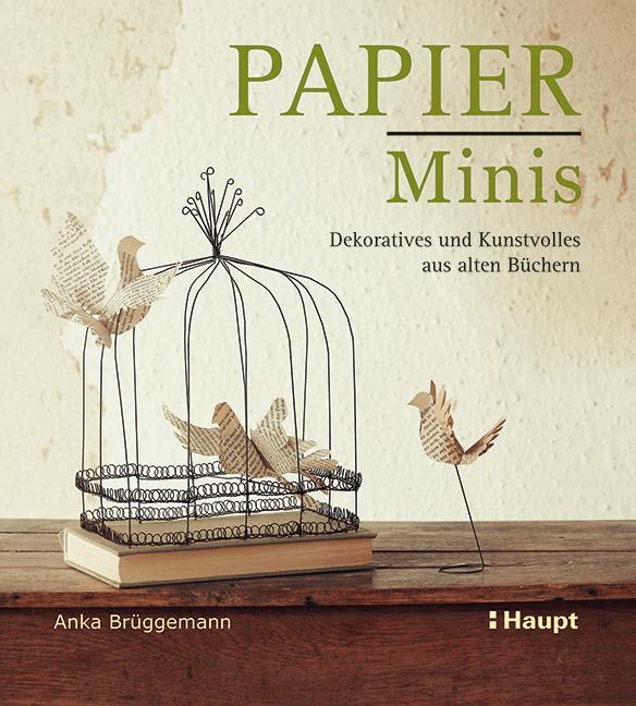 Cover: 9783258601663 | Papier-Minis | Dekoratives und Kunstvolles aus alten Büchern | Buch