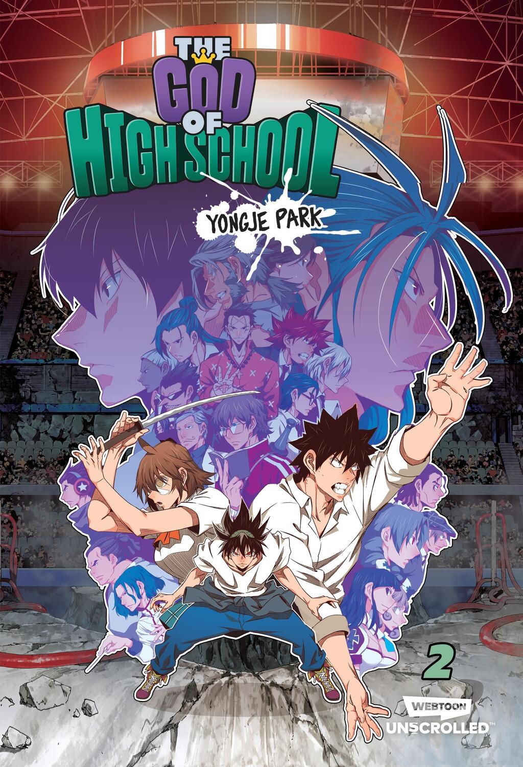 Cover: 9781990778933 | The God of High School Volume Two | A Webtoon Unscrolled Graphic Novel