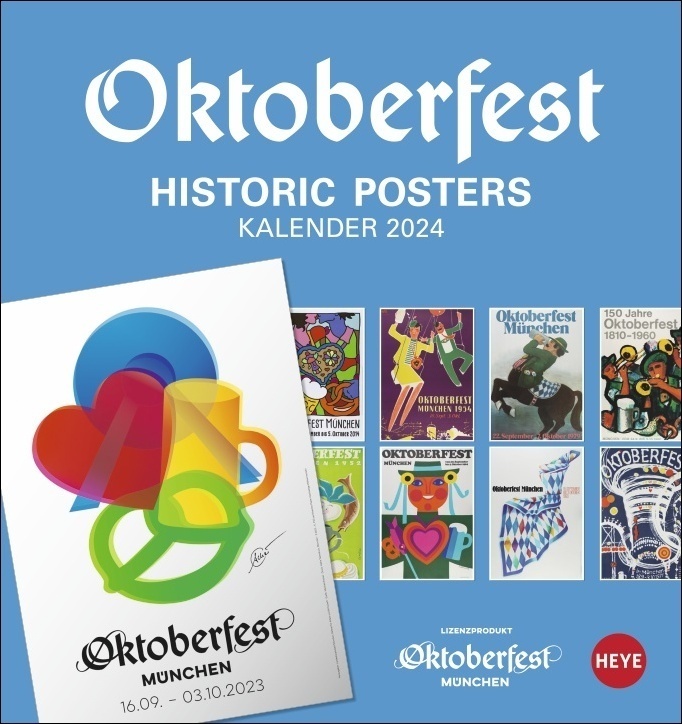 Cover: 9783756409082 | Oktoberfest Postkartenkalender 2024. Wiesn-Souvenir, das in jeden...