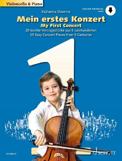 Cover: 9783795724436 | Mein erstes Konzert - Violoncello und Klavier. | Katharina Deserno