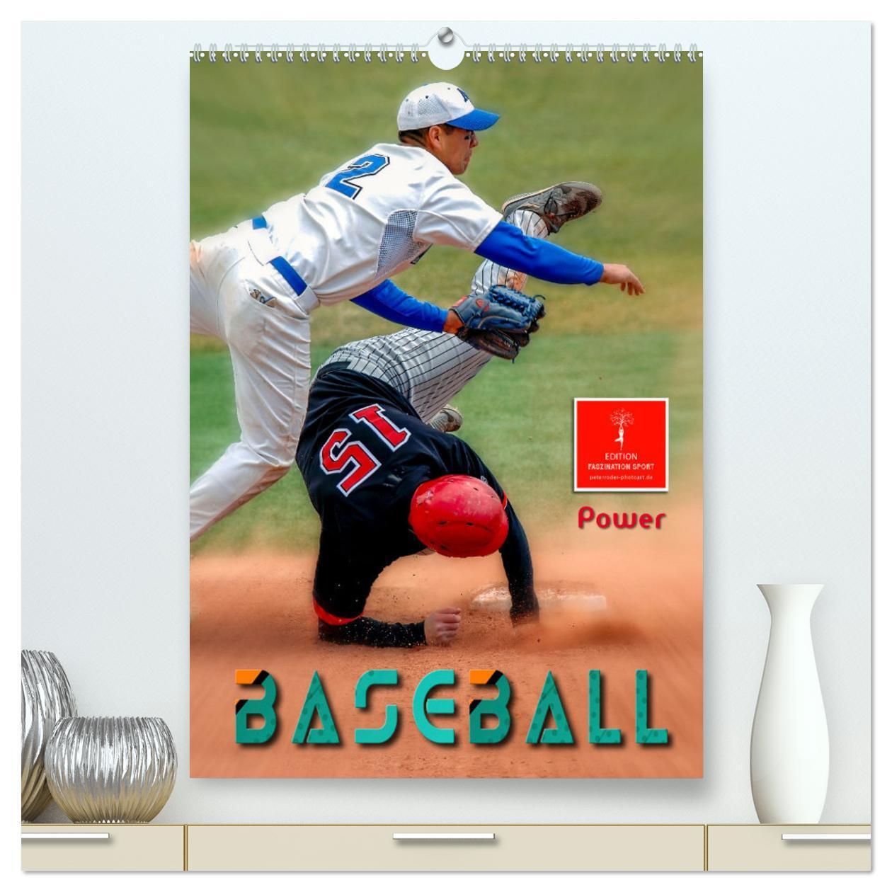 Cover: 9783675592124 | Baseball Power (hochwertiger Premium Wandkalender 2024 DIN A2...