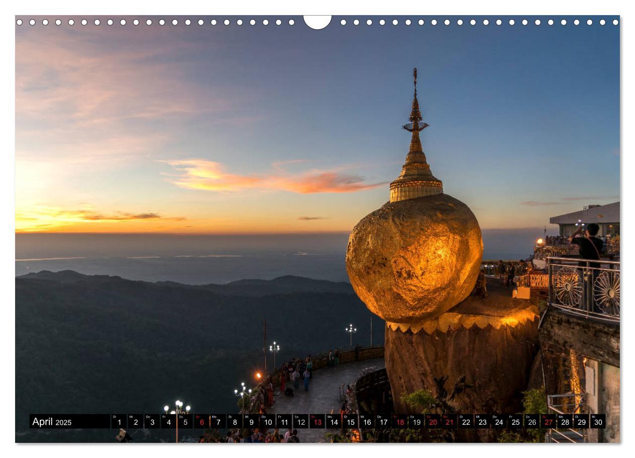 Bild: 9783435681860 | Myanmar - Burma (Wandkalender 2025 DIN A3 quer), CALVENDO...