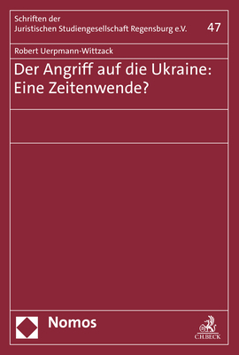 Cover: 9783756005048 | Der Angriff auf die Ukraine: Eine Zeitenwende? | Uerpmann-Wittzack