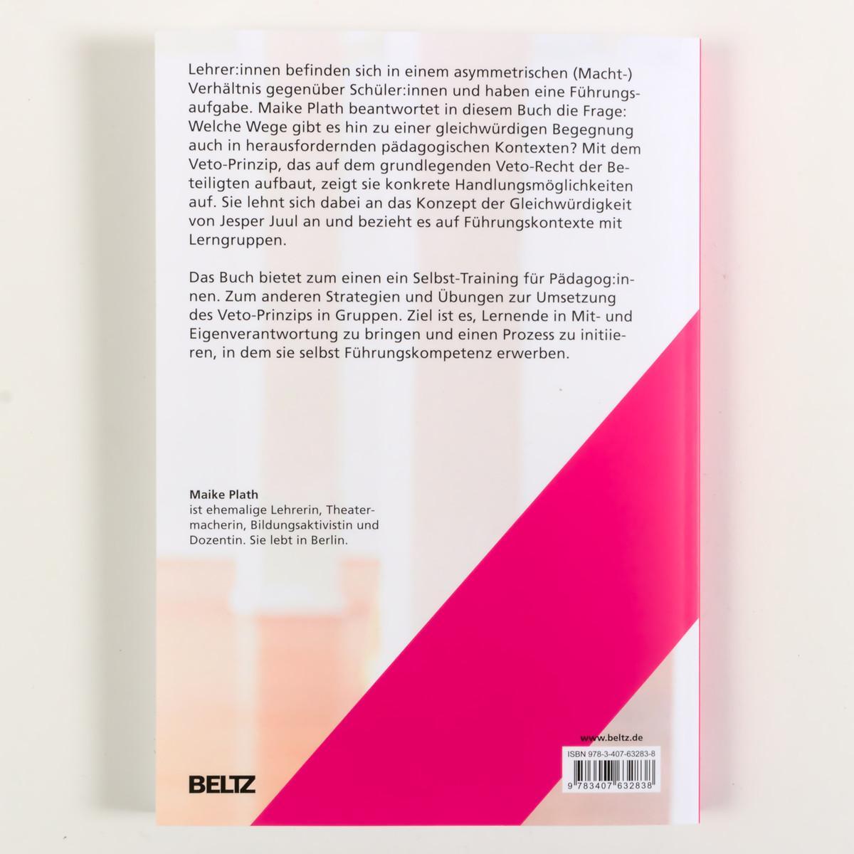 Rückseite: 9783407632838 | Das Veto-Prinzip | Maike Plath | Bundle | 1 Taschenbuch | Deutsch