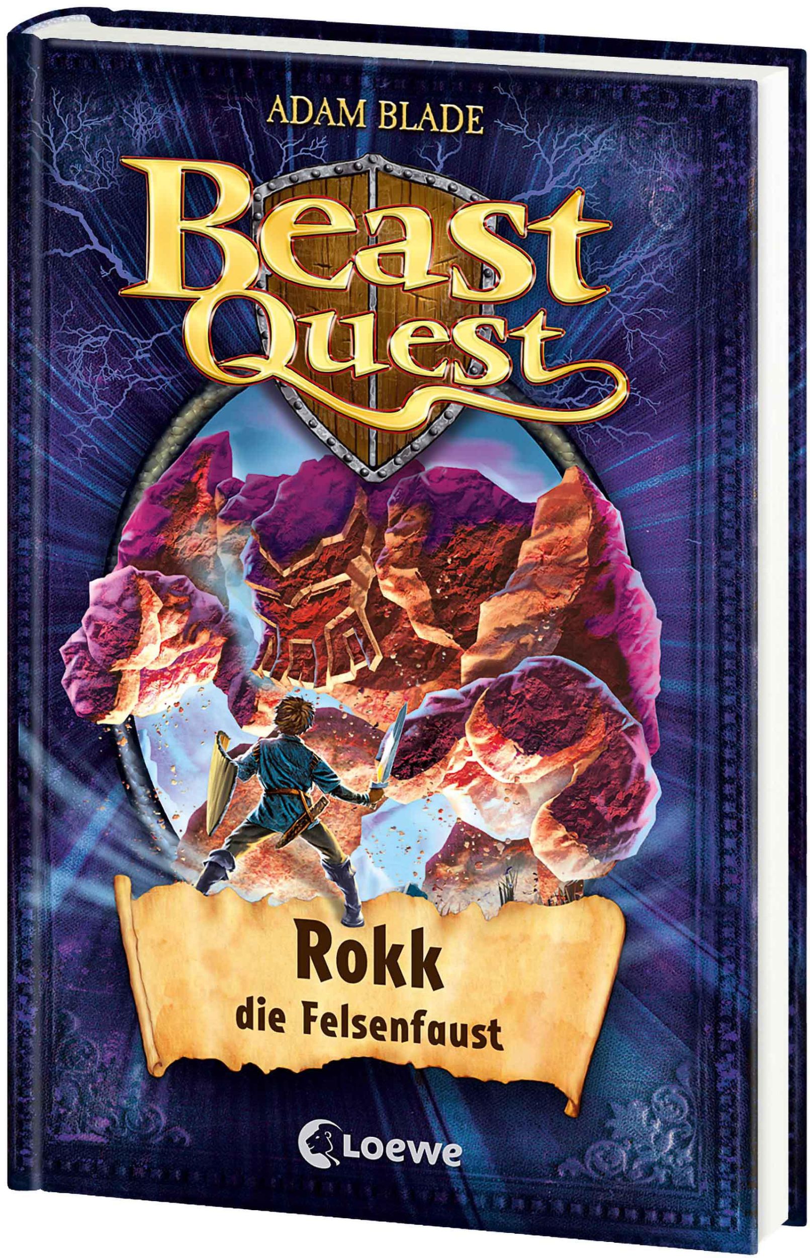 Cover: 9783785576410 | Beast Quest 27. Rokk, die Felsenfaust | Band 27 | Adam Blade | Buch