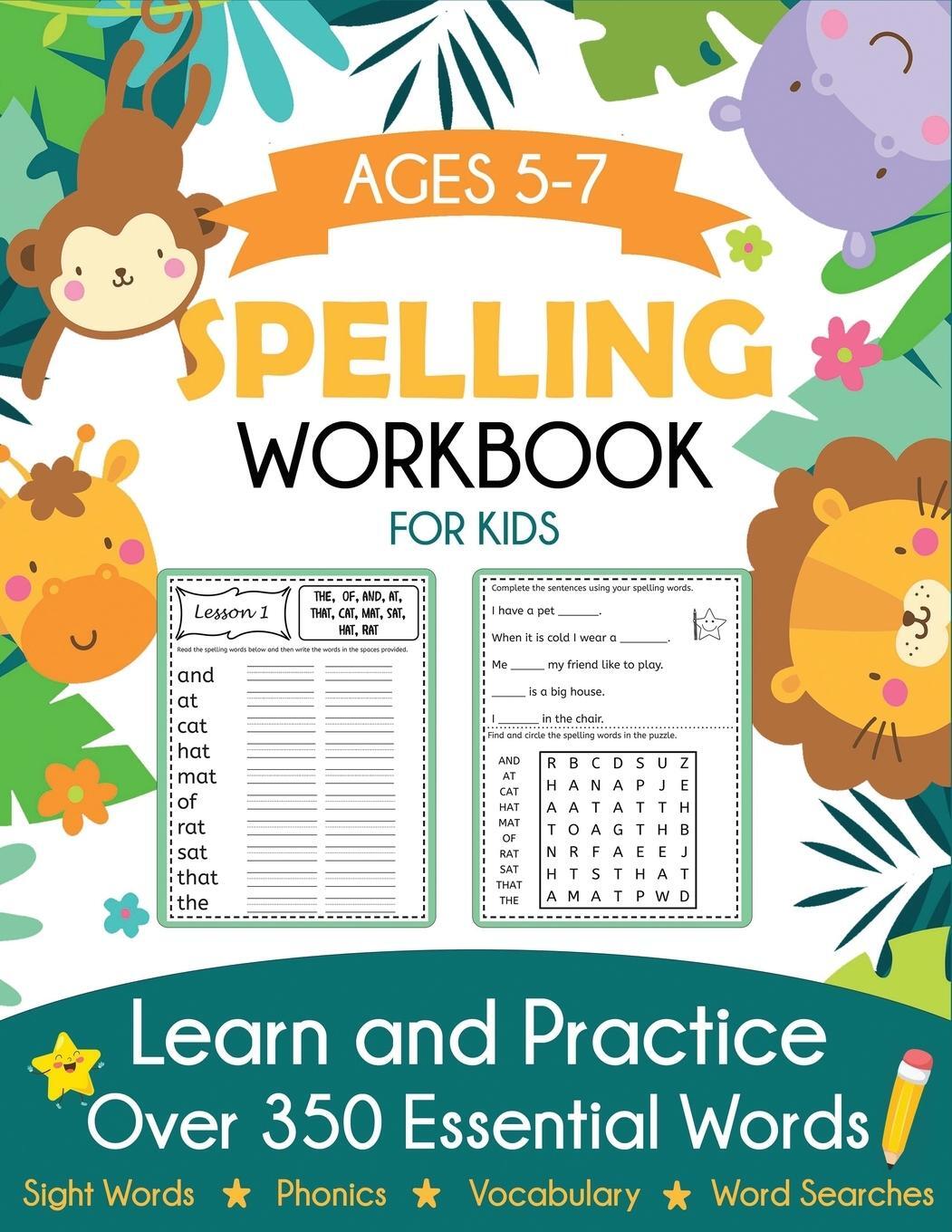 Cover: 9781647901271 | Spelling Workbook for Kids Ages 5-7 | Blue Wave Press | Taschenbuch