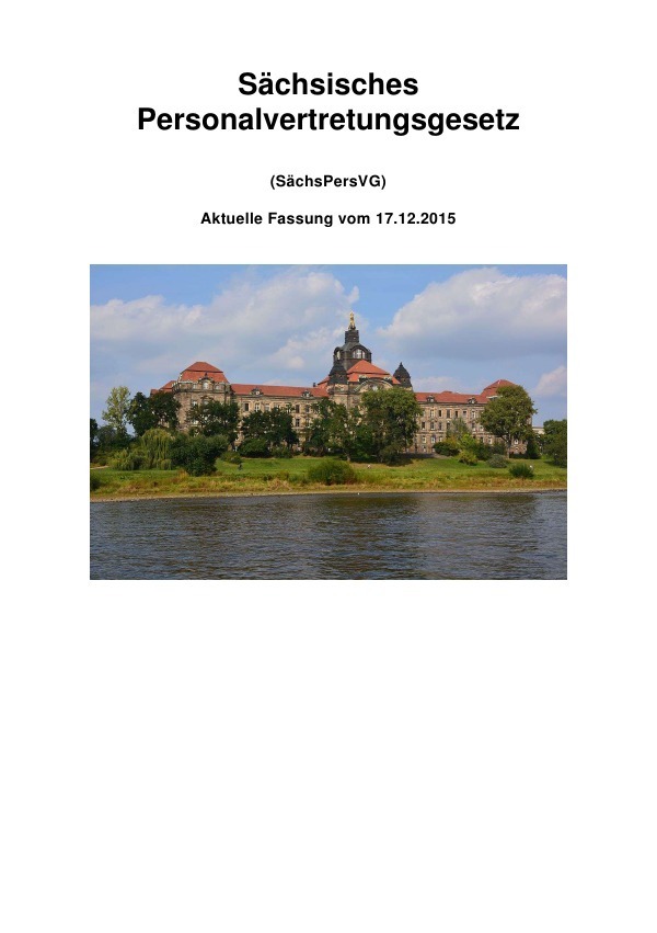 Cover: 9783745051650 | Sächsisches Personalvertretungsgesetz | Peter Frühwald | Taschenbuch