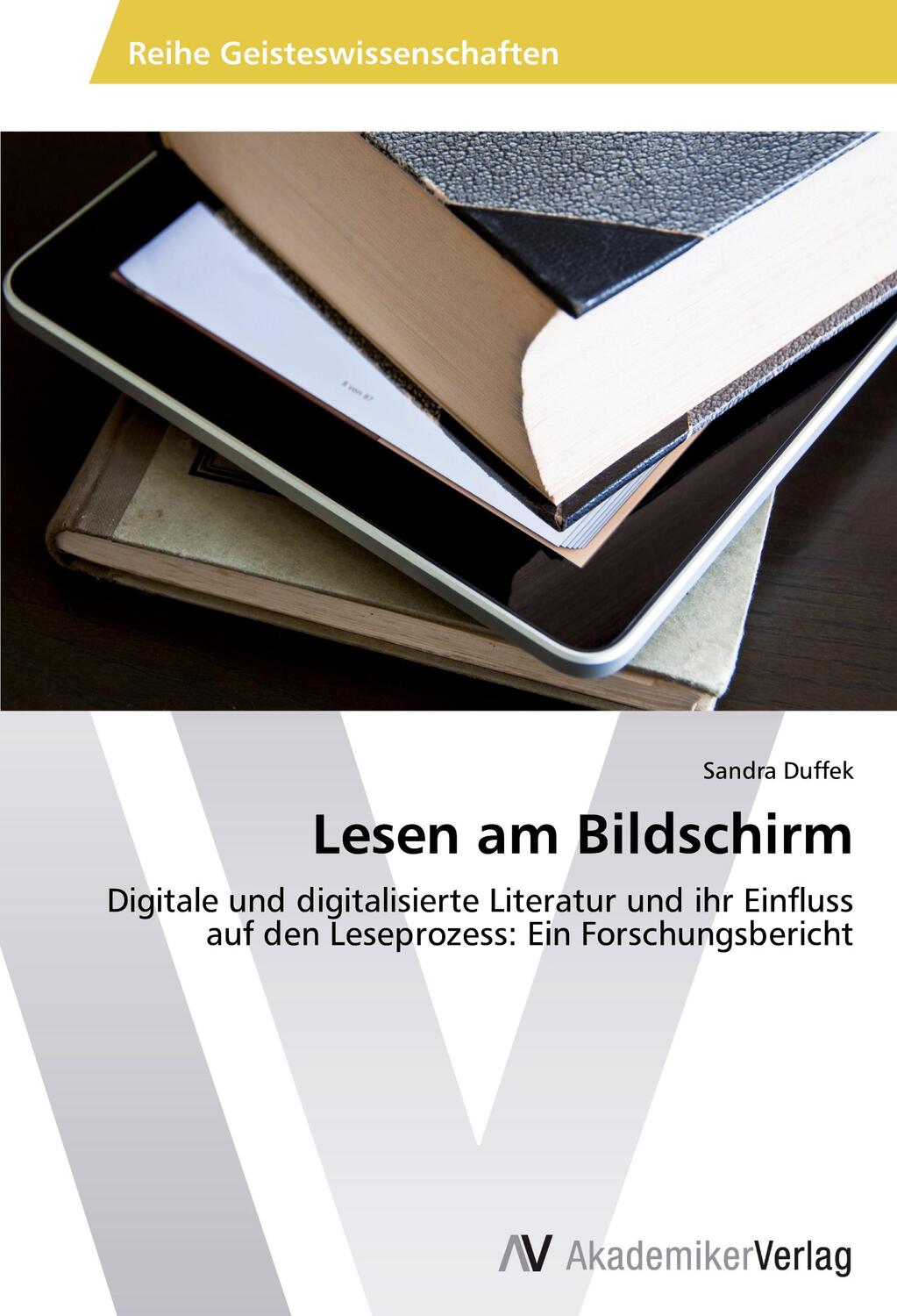 Cover: 9783639492309 | Lesen am Bildschirm | Sandra Duffek | Taschenbuch | Paperback | 2013