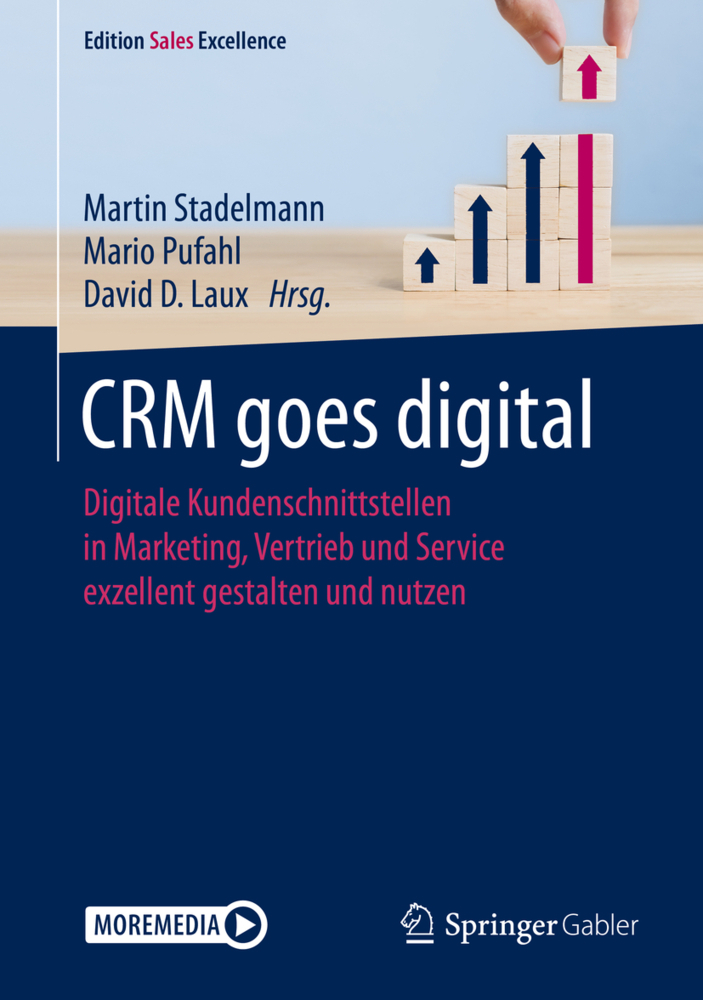 Cover: 9783658270155 | CRM goes digital, m. 1 Buch, m. 1 E-Book | Martin Stadelmann (u. a.)