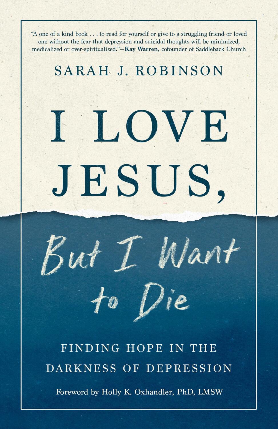 Cover: 9780593193525 | I Love Jesus, But I Want to Die: Finding Hope in the Darkness of...