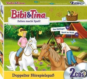 Cover: 4001504126001 | Zelten macht Spaá! (Das Zeltlager/Spuk im Wald) | Bibi &amp; Tina | CD