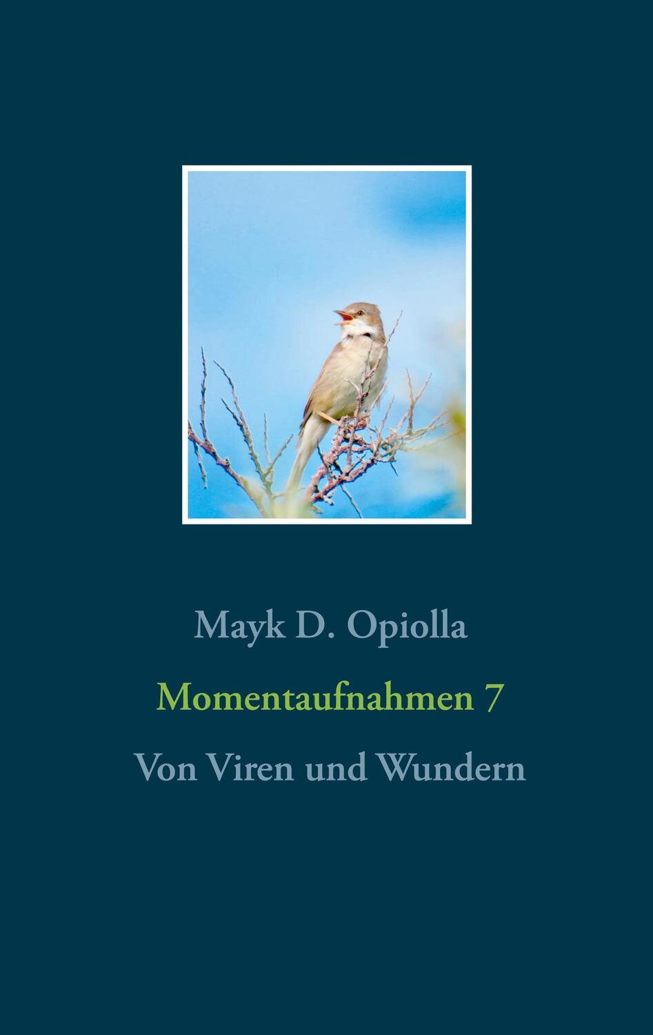 Cover: 9783751993838 | Momentaufnahmen 7 | Von Viren und Wundern | Mayk D. Opiolla | Buch
