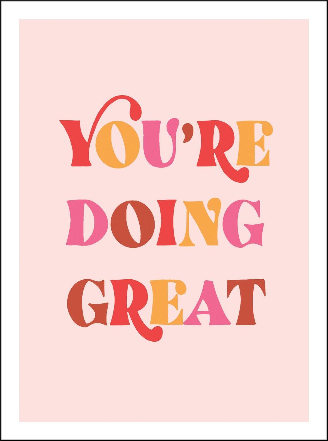 Cover: 9781800071575 | You're Doing Great | Uplifting Quotes to Empower and Inspire | Buch