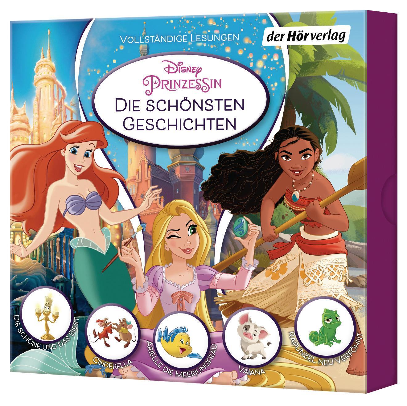 Cover: 9783844539431 | Disney Prinzessin: Die schönsten Geschichten | MP3 | 5 | Deutsch