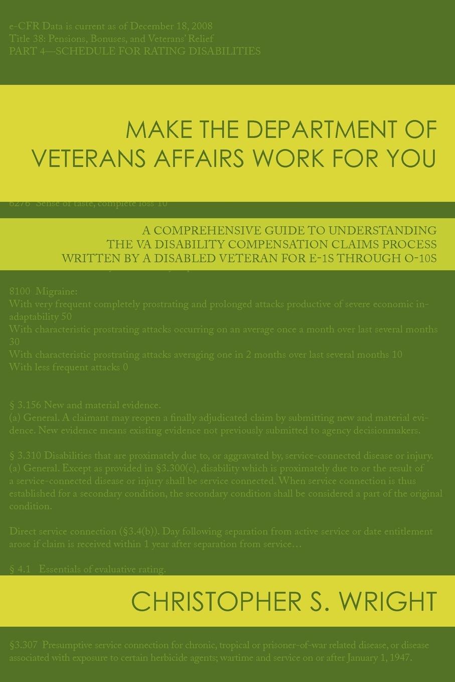 Cover: 9781438974460 | Make the Department of Veterans Affairs Work for You | Wright | Buch