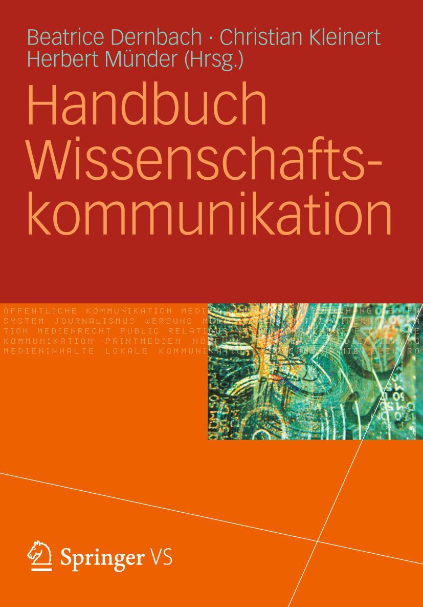 Cover: 9783531176321 | Handbuch Wissenschaftskommunikation | Beatrice Dernbach (u. a.) | Buch