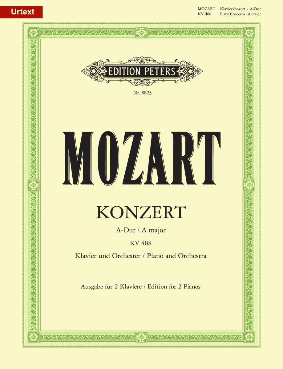 Cover: 9790014071547 | Piano Concerto No. 23 in a K488 (Edition for | Wolfgang Amadeus Mozart