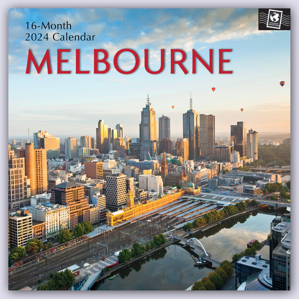 Cover: 9781804109182 | Melbourne 2024 - 16-Monatskalender | The Gifted Stationery Co. Ltd