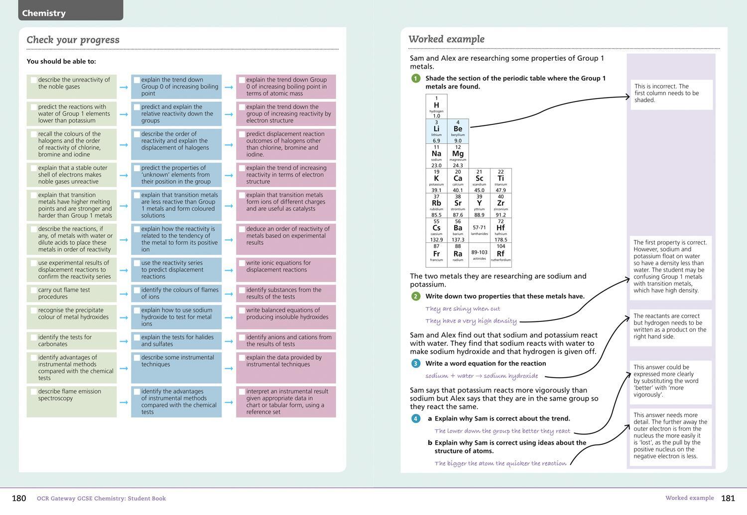 Bild: 9780008150952 | OCR Gateway GCSE Chemistry 9-1 Student Book | Ann Daniels | Buch