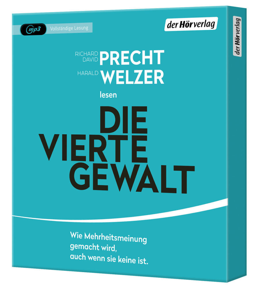 Bild: 9783844548440 | Die vierte Gewalt -, 1 Audio-CD, 1 MP3 | Richard David Precht (u. a.)