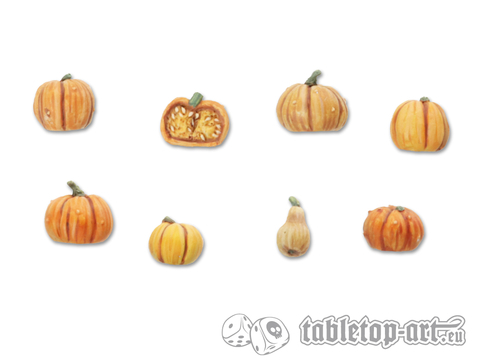 Cover: 704270723941 | Pumpkins - Set 1 (8) | Tabletop-Art | EAN 704270723941