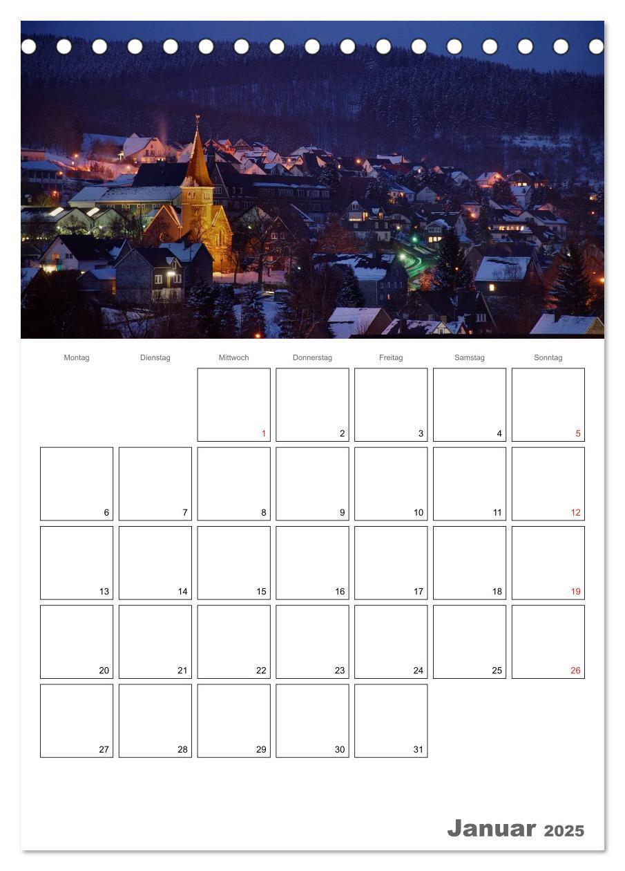 Bild: 9783457019146 | Das Siegerland (Tischkalender 2025 DIN A5 hoch), CALVENDO...