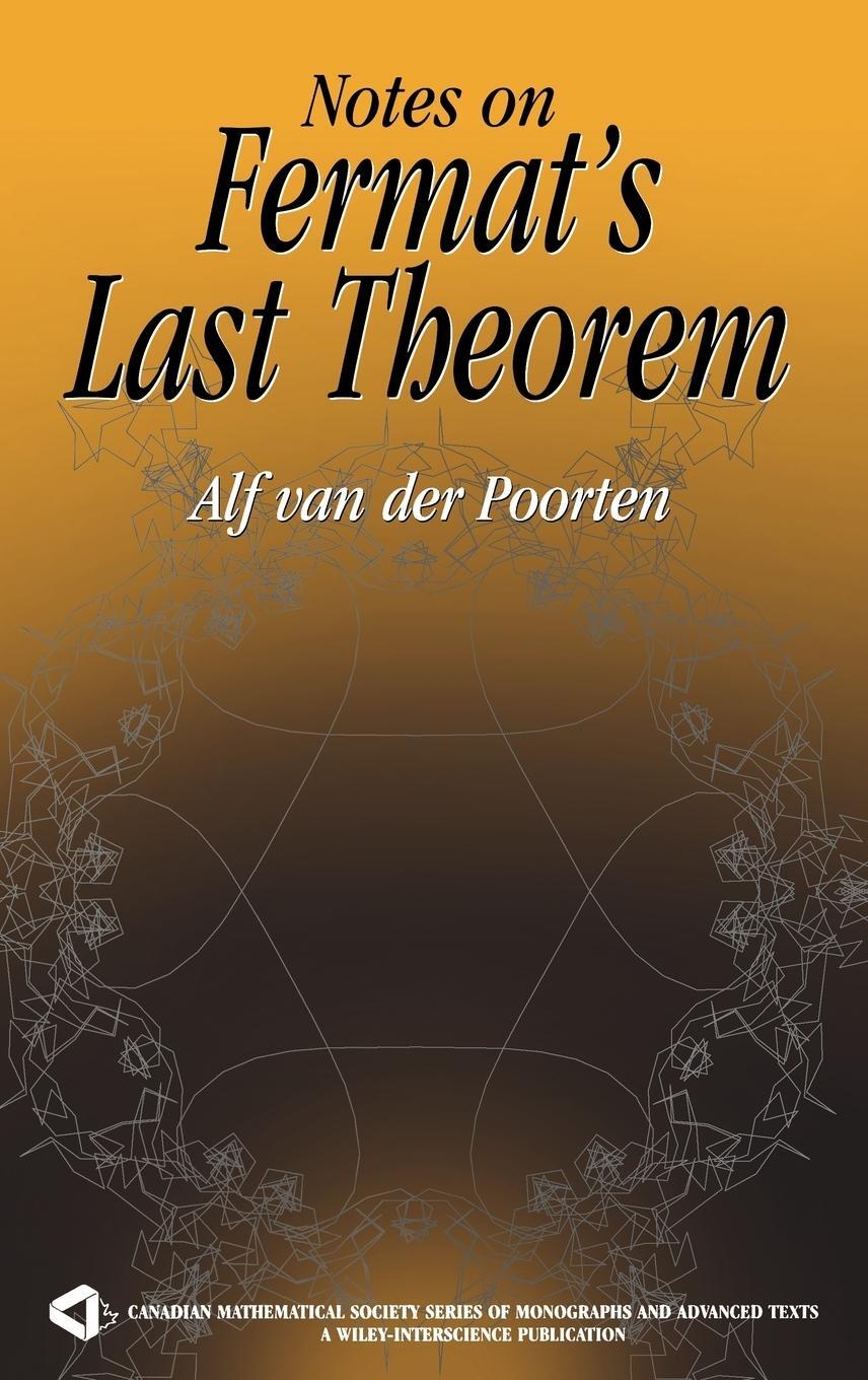 Cover: 9780471062615 | Fermat Last Theorem | van der Poorten | Buch | XVIII | Englisch | 1996