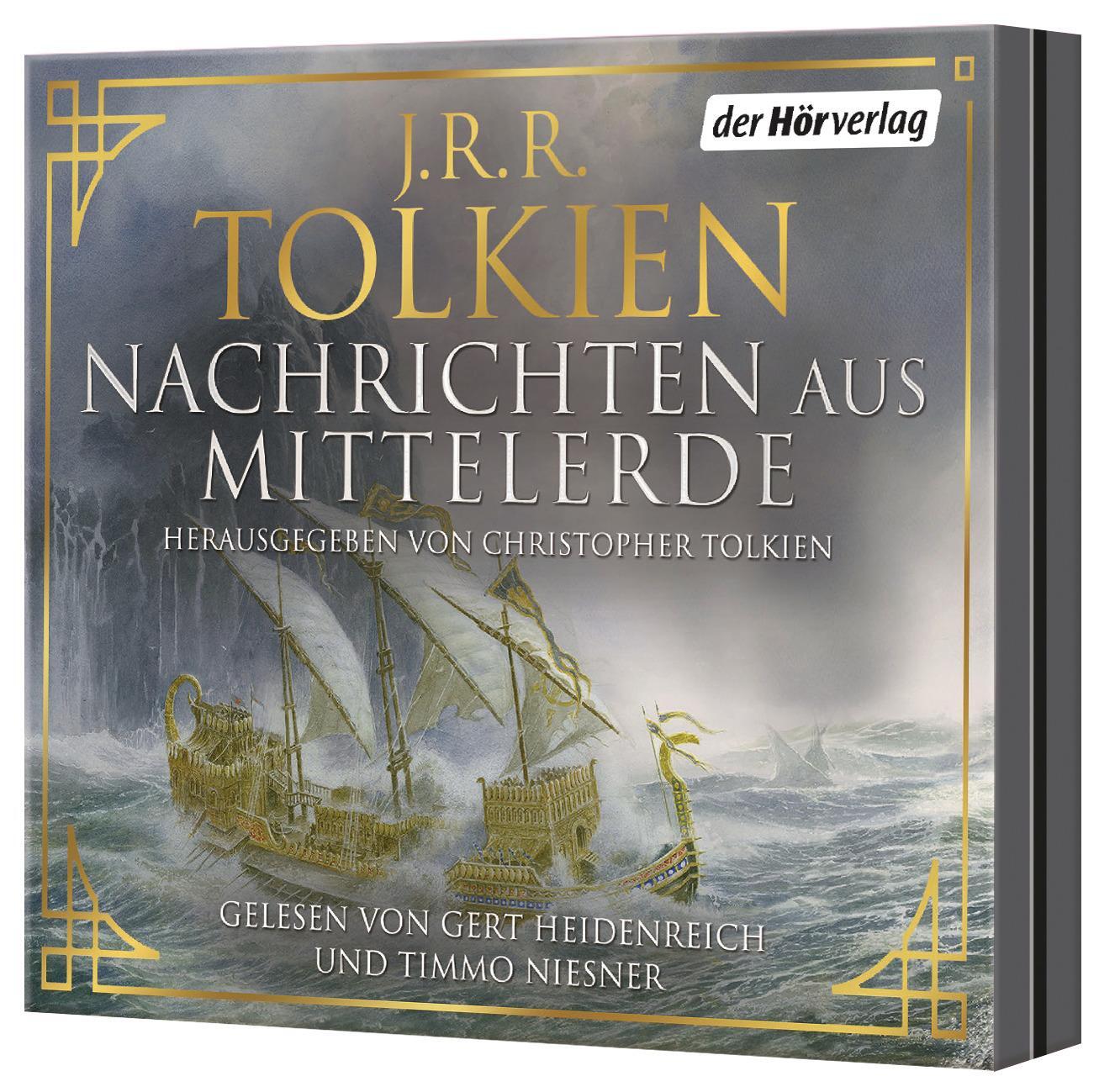 Cover: 9783844544091 | Nachrichten aus Mittelerde | J.R.R. Tolkien | MP3 | 3 Audio-CDs | 2021