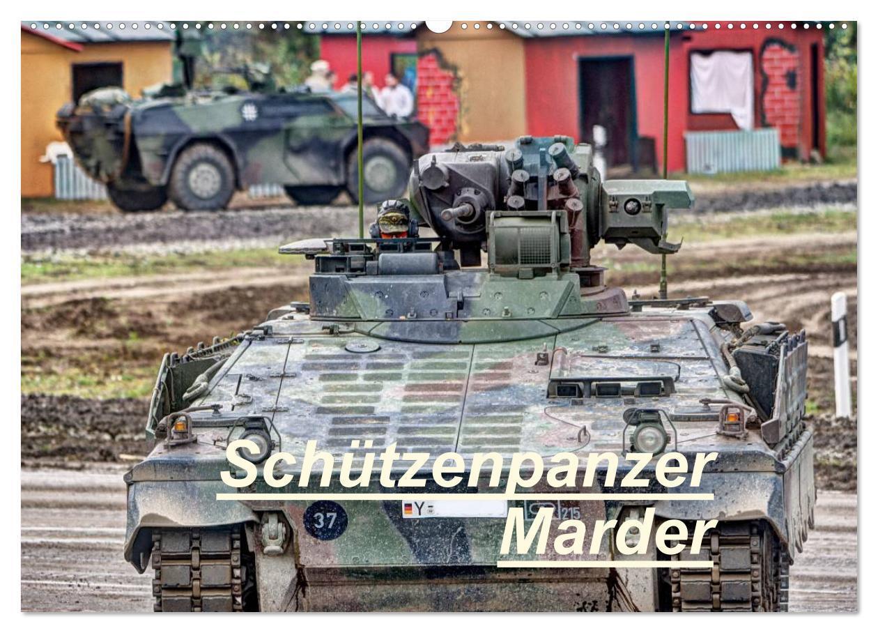 Cover: 9783383615245 | Schützenpanzer Marder (Wandkalender 2024 DIN A2 quer), CALVENDO...