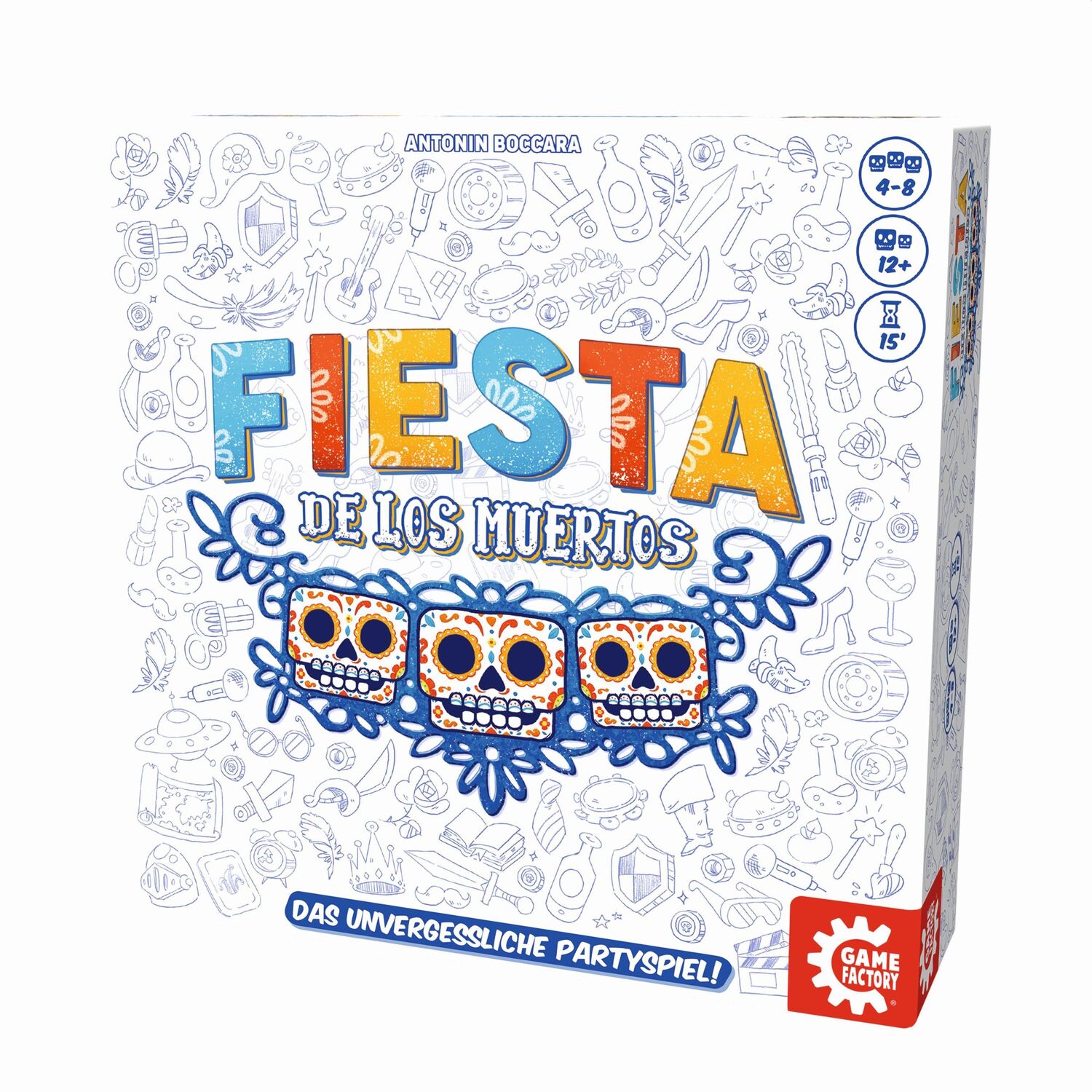 Bild: 7640142762799 | Game Factory - Fiesta de los Muertos | Game Factory | Spiel | 646279