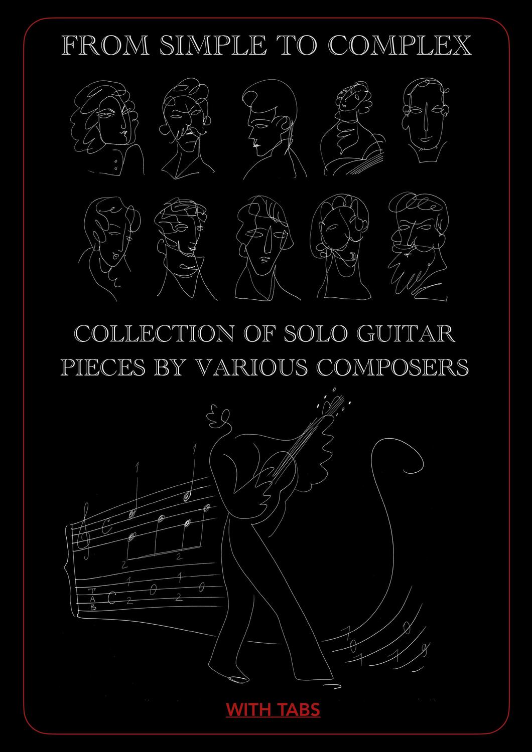 Cover: 9783910741515 | Collection of solo guitar pieces by various composers | Antipov | Buch
