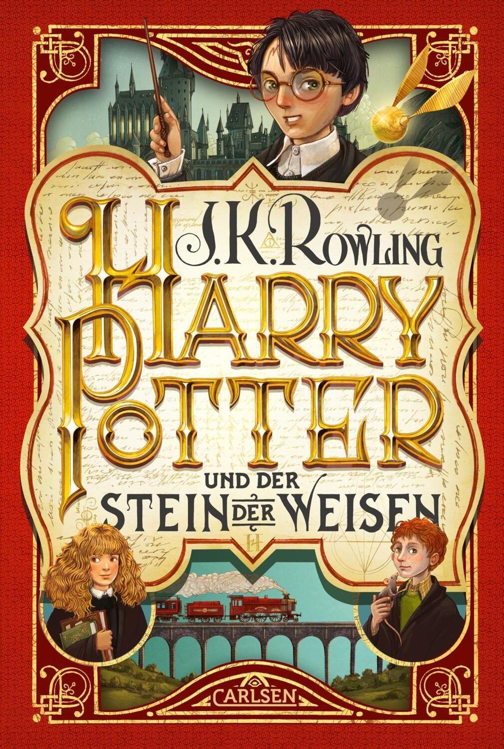 Cover: 9783551557414 | Harry Potter 1 und der Stein der Weisen | J. K. Rowling | Buch | 2018