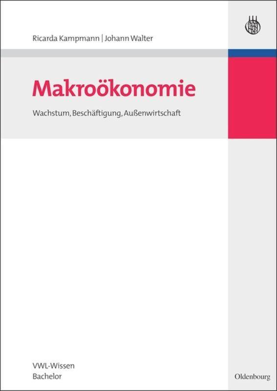 Cover: 9783486591583 | Makroökonomie | Wachstum, Beschäftigung, Außenwirtschaft | Buch