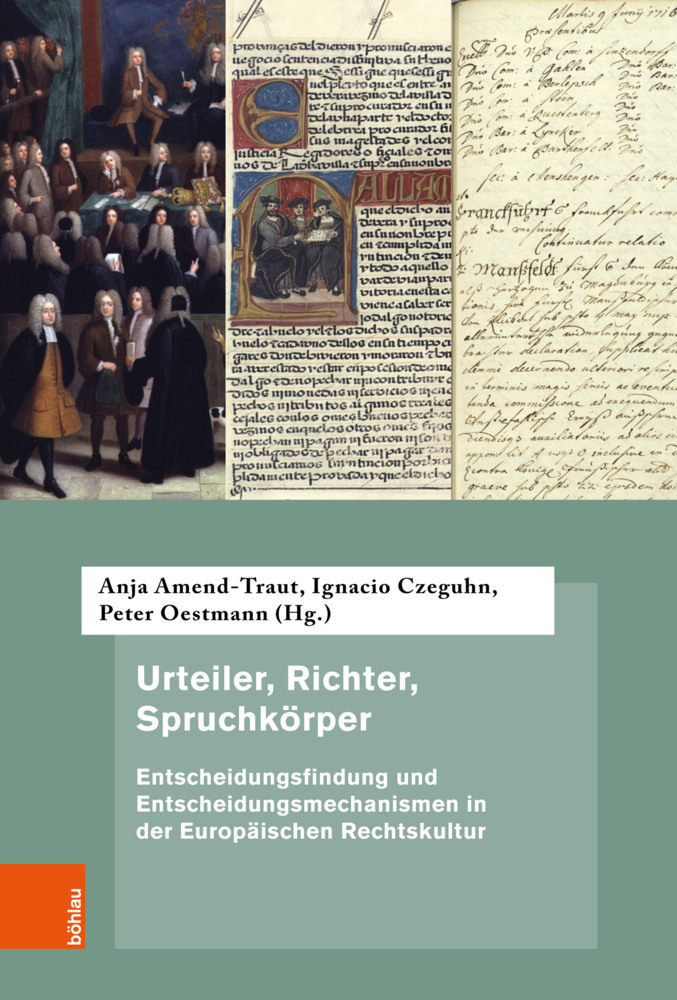 Cover: 9783412518783 | Urteiler, Richter, Spruchkörper | Anja Amend-Traut (u. a.) | Buch