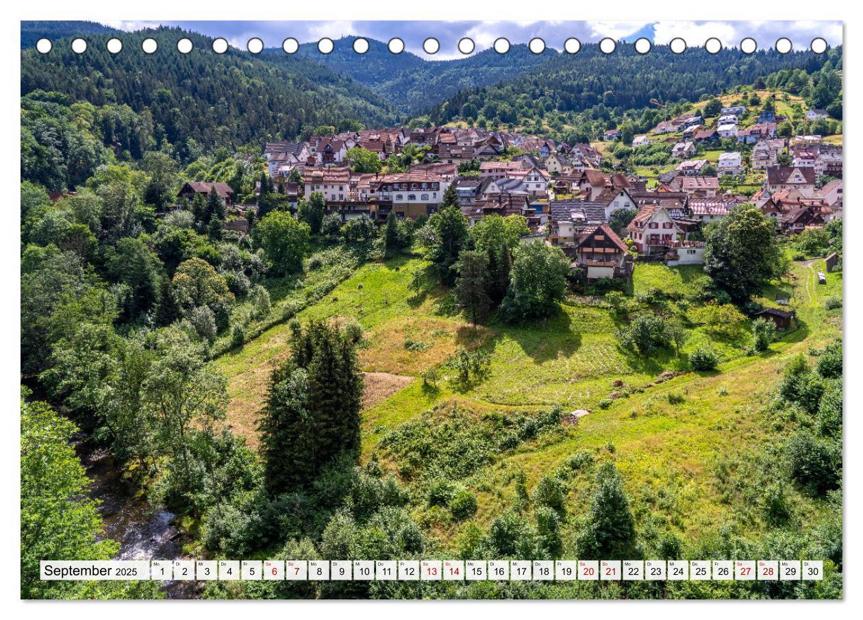 Bild: 9783383959912 | Schwarzwald - Das Murgtal (Tischkalender 2025 DIN A5 quer),...