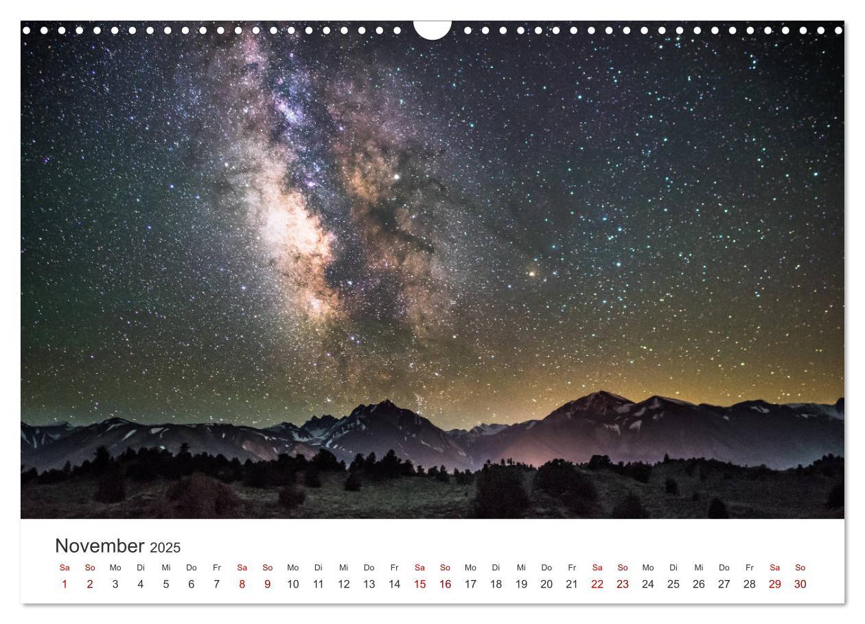 Bild: 9783435272303 | Nachthimmel - Unfassbare Fotografien der Sterne. (Wandkalender 2025...