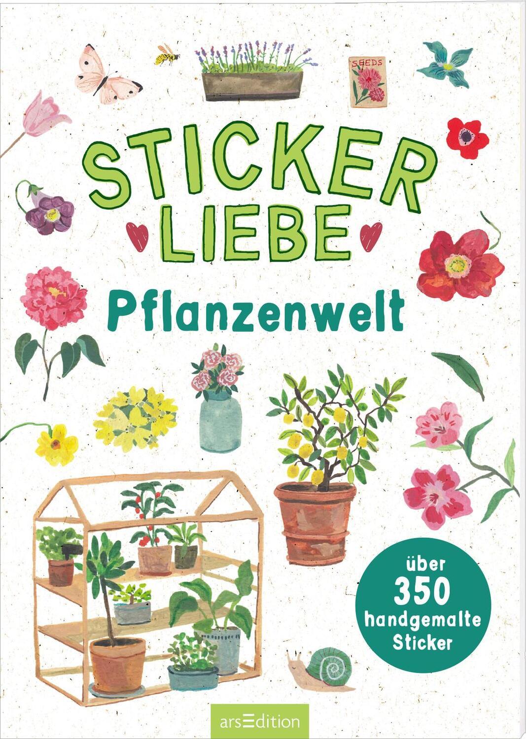 Cover: 4014489133759 | Stickerliebe - Pflanzenwelt | Über 350 handgemalte Sticker | Sofroniou