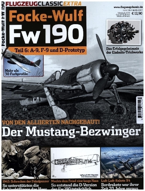 Cover: 9783964536297 | Fw 190, Teil 6 | Flugzeug Classic Extra 18/2022 | Broschüre | 100 S.
