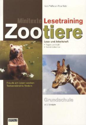 Cover: 9783897780446 | Zootiere | Karin Pfeiffer (u. a.) | Broschüre | Geblockt | 30 S.