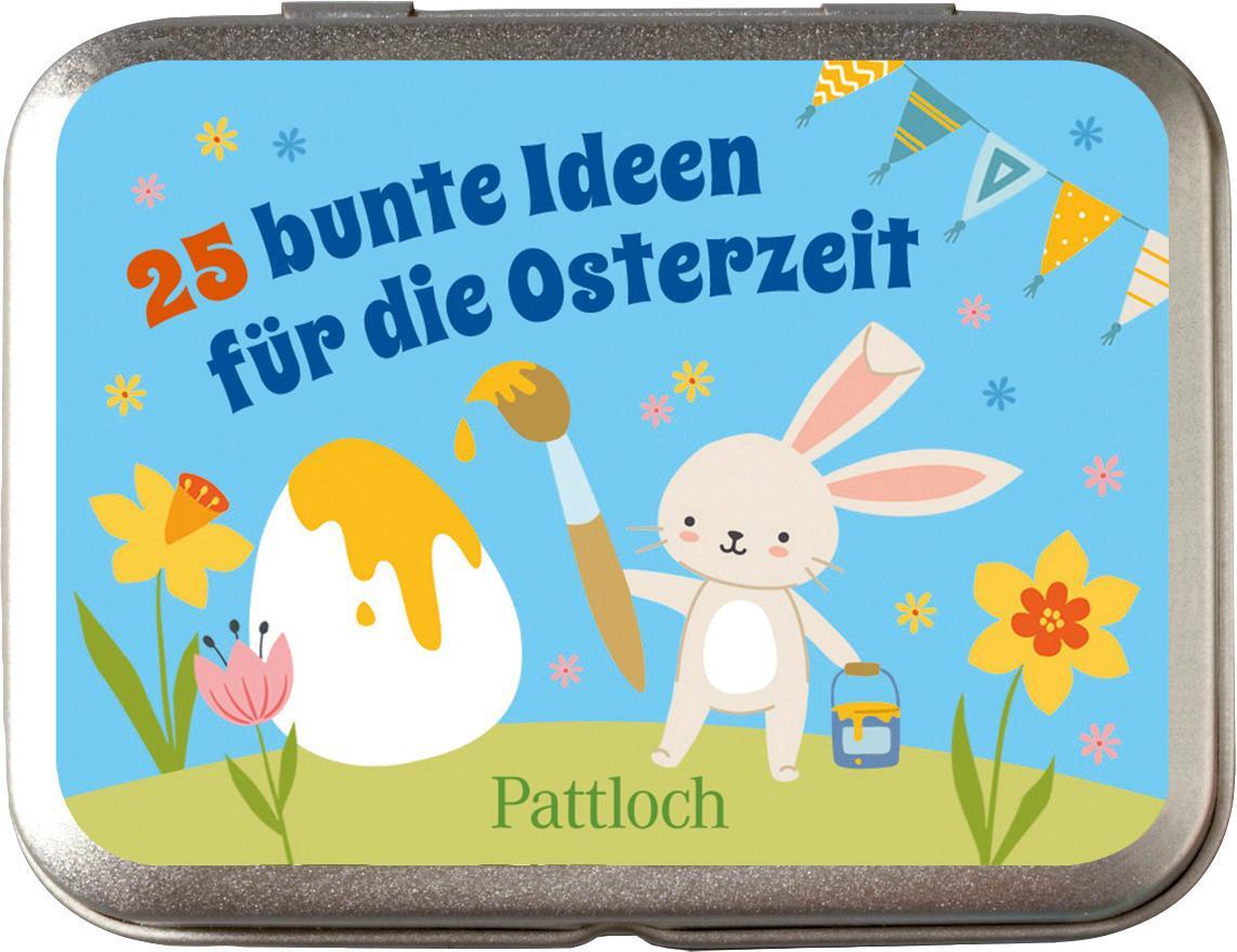 Cover: 4260308345043 | 25 bunte Ideen für die Osterzeit | Pattloch Verlag | Spiel | 25 S.